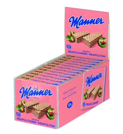 Manner Neapolská oriešková oblátka 75g