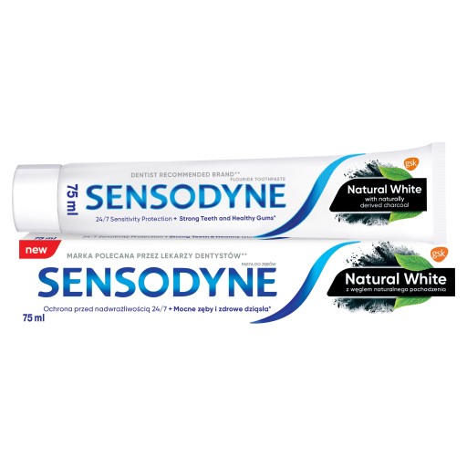 ZUBNÁ PASTA SENSODYNE 75ML PRÍRODNÁ BIELA