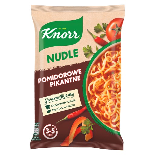 KNORR NUDLE PIKANTNÁ paradajková polievka 63 g