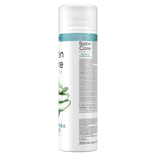 Gél na holenie Gillette Venus Satin Care Sensitive Aloe Vera Glide 200 ml