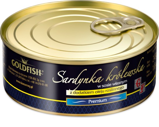 STEAK. KRÁĽOVSKÁ SARDINKA V OLEJI 240G ..