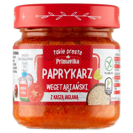 VEGETARIÁNSKE PAPRICE S PROSOM, PRIMAVIKA