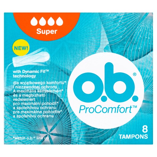 O.B.ProComfort tampóny Ultimate Super 8 ks