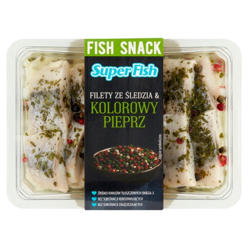 Superfish filety zo sleďa s farebným korením 200 g