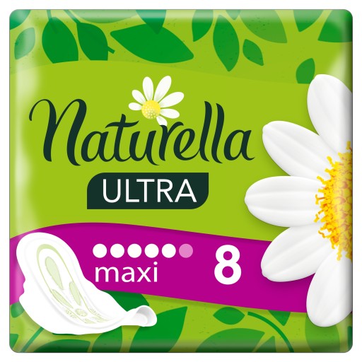 Hygienické vložky Naturella Ultra Maxi s krídelkami, 8 ks.