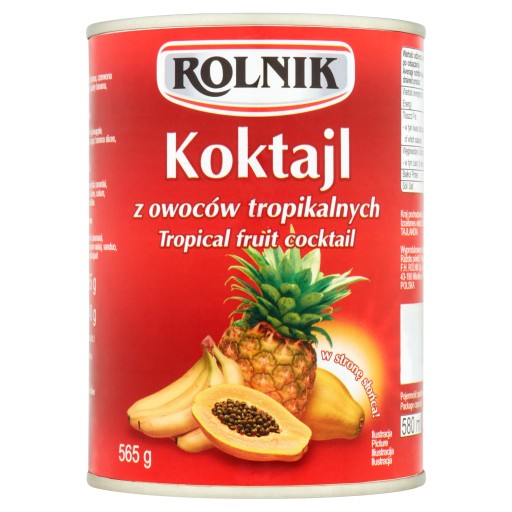 Rolnik koktail z tropického ovocia 580 ml