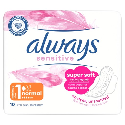 VŽDY ULTRA 10 SOFT NORMAL PLUS hygienické vložky