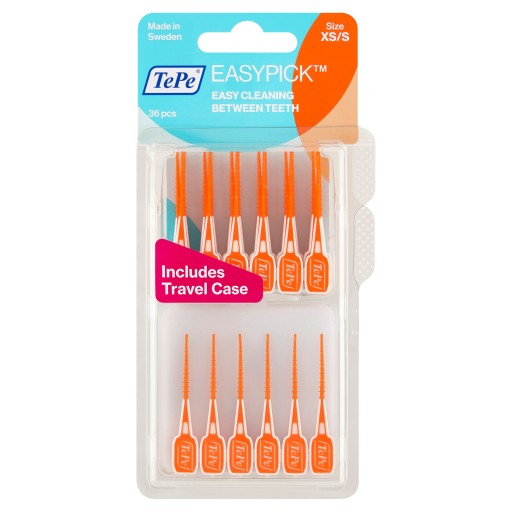 TePe EasyPick medzizubné kefky 36ks XS/S