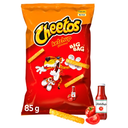 Cheetos Kečupové lupienky Kečupové lupienky 85g