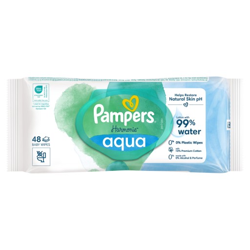 Pampers Harmonie vlhčené obrúsky 1 x 48 ks.