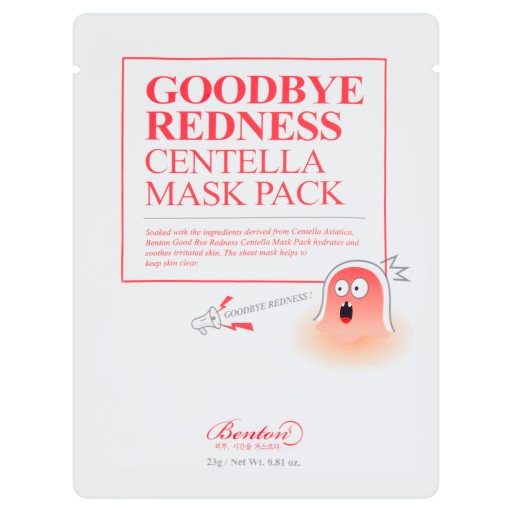 Benton Goodbye Redness upokojujúca hárková maska