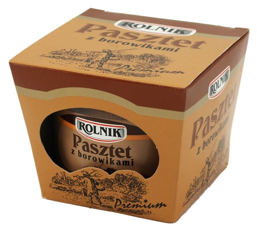 Paštéta Rolnik s hríbikmi Prémiové balenie 230 ks