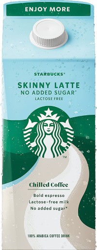 Káva Starbucks Multiserve Skinny Latte s mliekom bez laktózy 750 ml