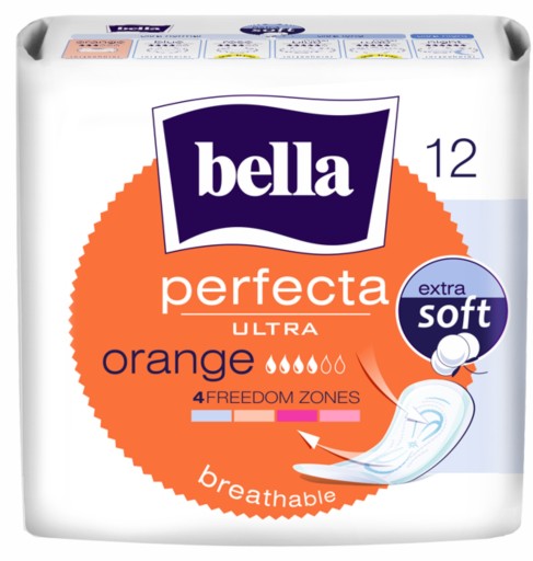 Bella Perfecta Ultra Orange Extra Soft hygienické vložky 12 ks.