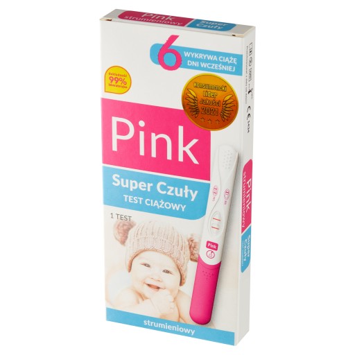 SUPER CITLIVÝ TEHOTENSKÝ TEST Streamovanie RUŽOVÉ len 2 dni po