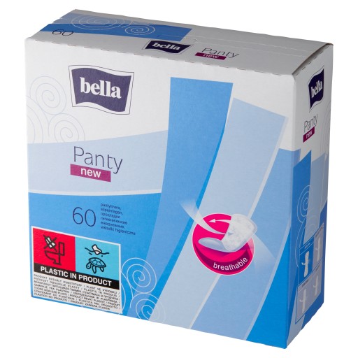 Bella Panty Nové slipové vložky 60 kusov
