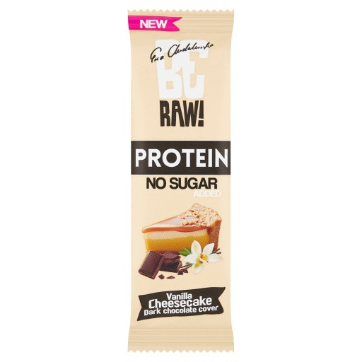 BeRAW! VANILKA CHEESECAKE Proteínová tyčinka 40g