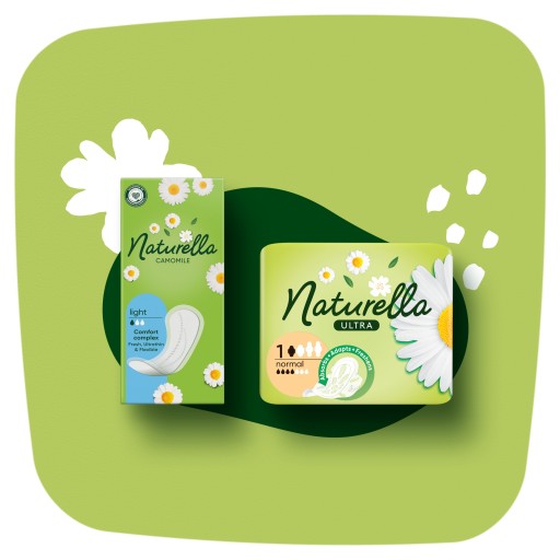 Hygienické vložky Naturella Light Camomile x52