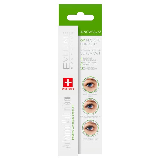 Sérum na mihalnice Eveline Cosmetics Advance Volumiere