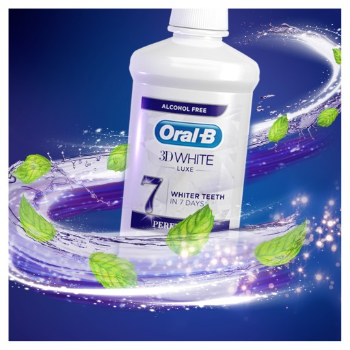Oral-B D White Luxe Perfection ústna voda 500ml