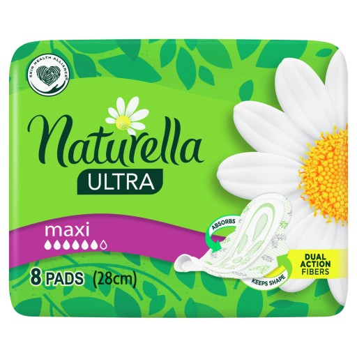 Naturella ultra maxi Camomile hygienické vložky 8 ks.