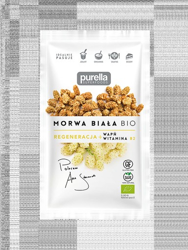 PURELLA BIELA MORUŠA OVOCNÁ ECO 45G ..