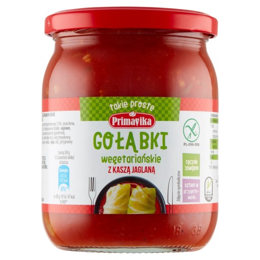Vegetariánska kapustnica s prosom BEZGL 480 g
