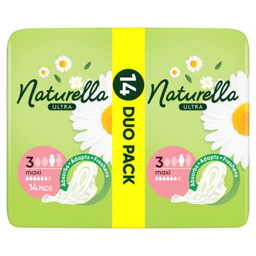 NATURELLA ULTRA DUO 14 MAXI hygienických vložiek
