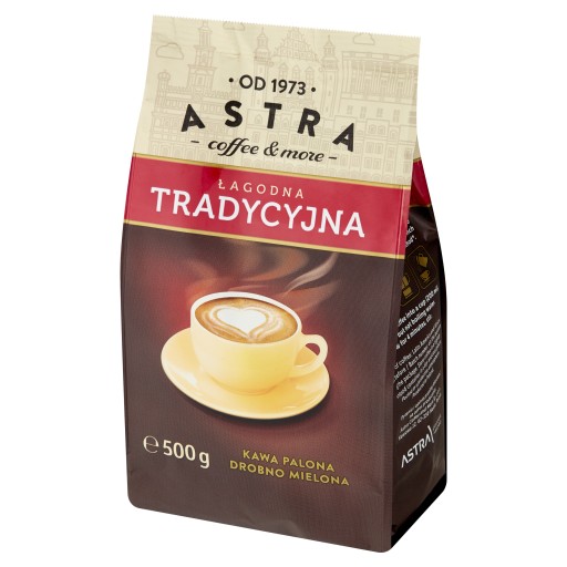 Mletá káva Astra, jemná, TRADIČNÁ, 500 g