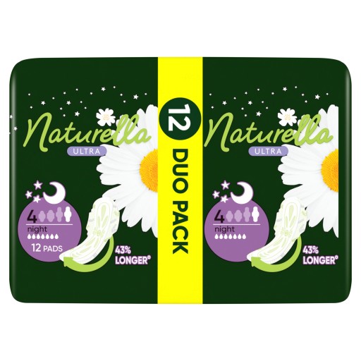 Hygienické vložky NATURELLA ULTRA DUO 12 NOC