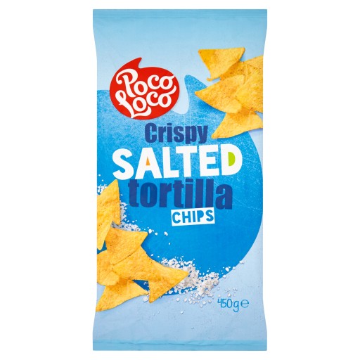 Tortilla chipsy Chrumkavé, solené 450g Poco Loco