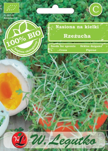 Semená na naklíčenie žeruchy 30g BIO - Semená - W. Legutko