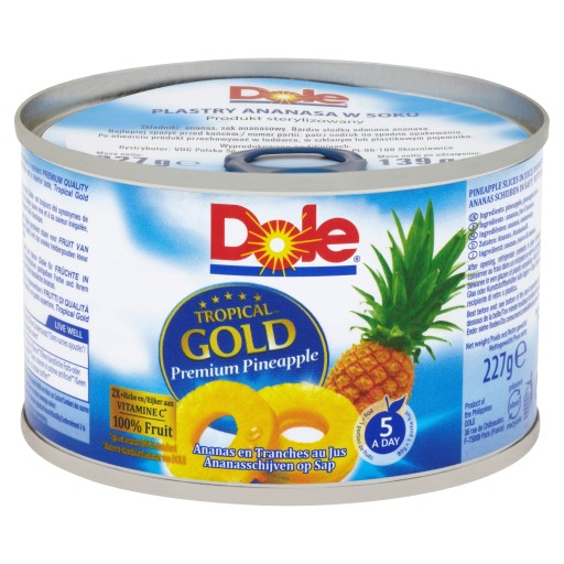VOG ANANASOVÉ Plátky 227G DOLE ..
