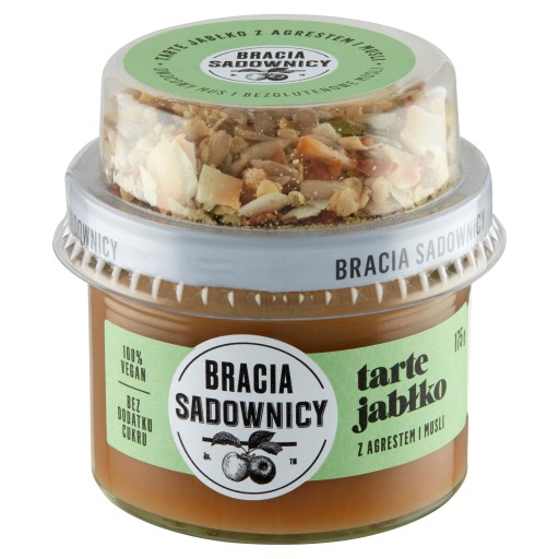 Bracia Sadowcy Tart jablko s egrešom a müsli 175 g