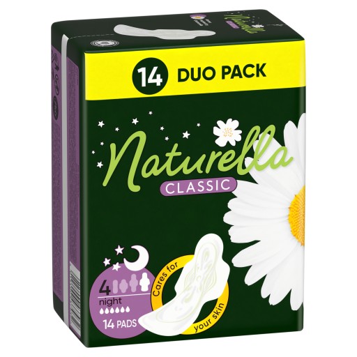 Naturella Classic Duo 14 nočných hygienických vložiek