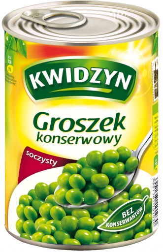 KONZERVOVANÝ HRACH 400G KWIDZYŃ