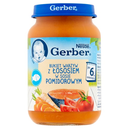 Zeleninová kytica Gerber s lososovo-paradajkovou omáčkou