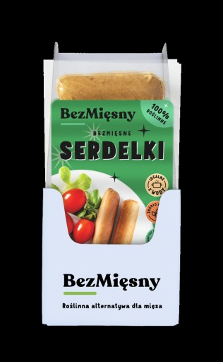 Bezmäsité párky 180 g bezmäsité