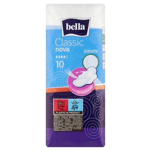 BELLA NOVA SANITÁRNE VLOŽKY 10KS KLASIK