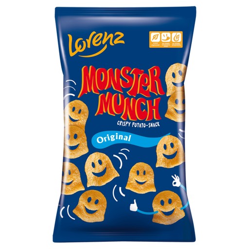 Zemiakové chupki Monster Ghosts Ideálne na Halloween Monster Munch 100g