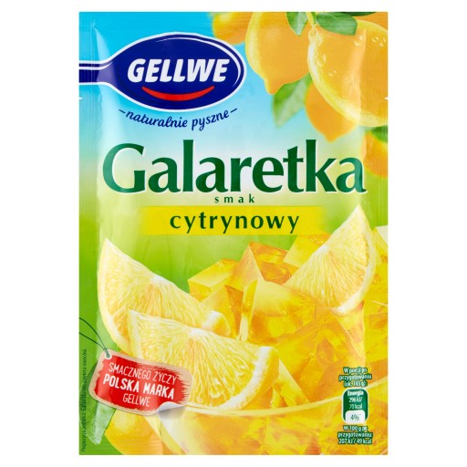 Gellwe citrónová želé 72 g