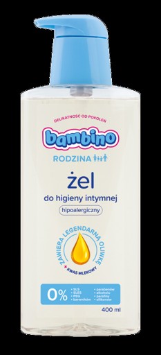 BAMBINO FAMILY Gél na intímnu hygienu 400ml