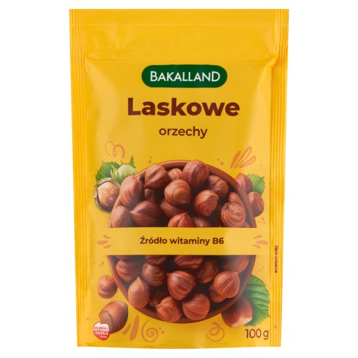 BAKALLAND Celé lúpané lieskové orechy 100 g