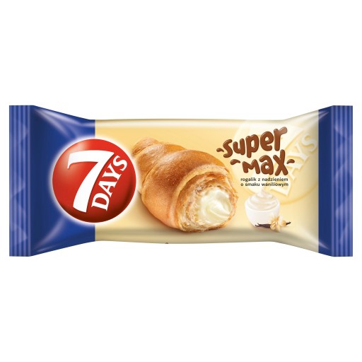 7 Days Max Croissant s vanilkovou príchuťou 110 g