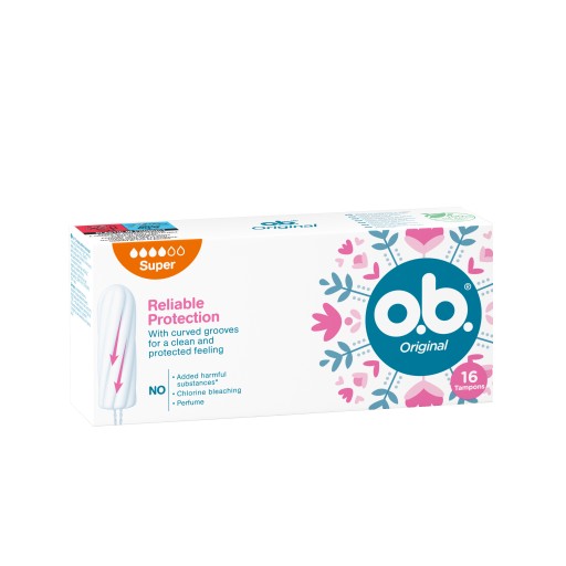 J&J Tampóny OB ORIGINAL Super 16 ks