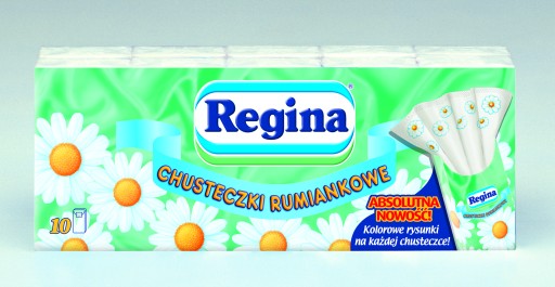 REGINA harmančekové hygienické obrúsky 4 vrstvy 10 ks.