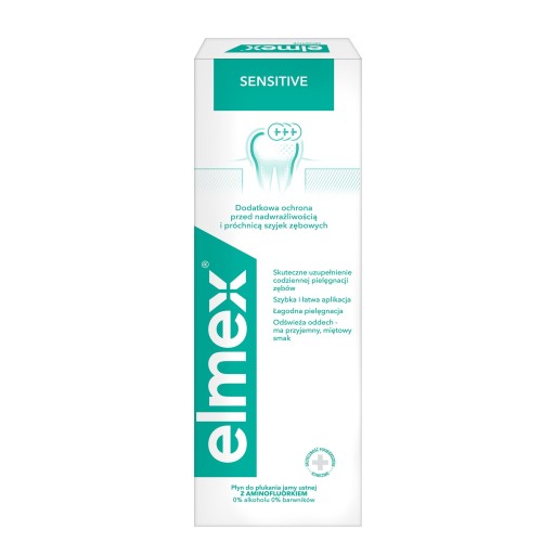 Elmex Sensitive ústna voda 400 ml