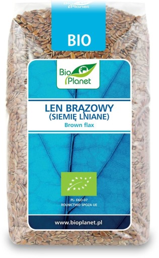 BIO PLANÉTA Hnedý ľan (ľanové semienko) BIO 400g