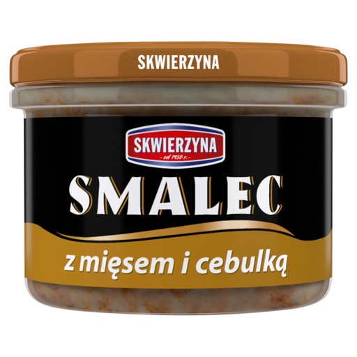 Skwierzyna Premium Bravčová masť s mäsom a cibuľou 160 g