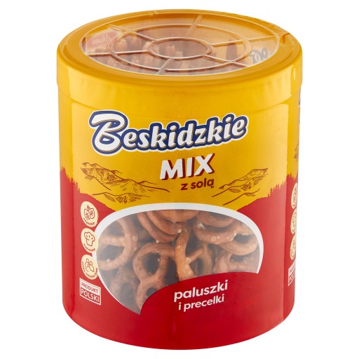 Beskidzkie Mix Tyčinky a praclíky so soľou 275 g